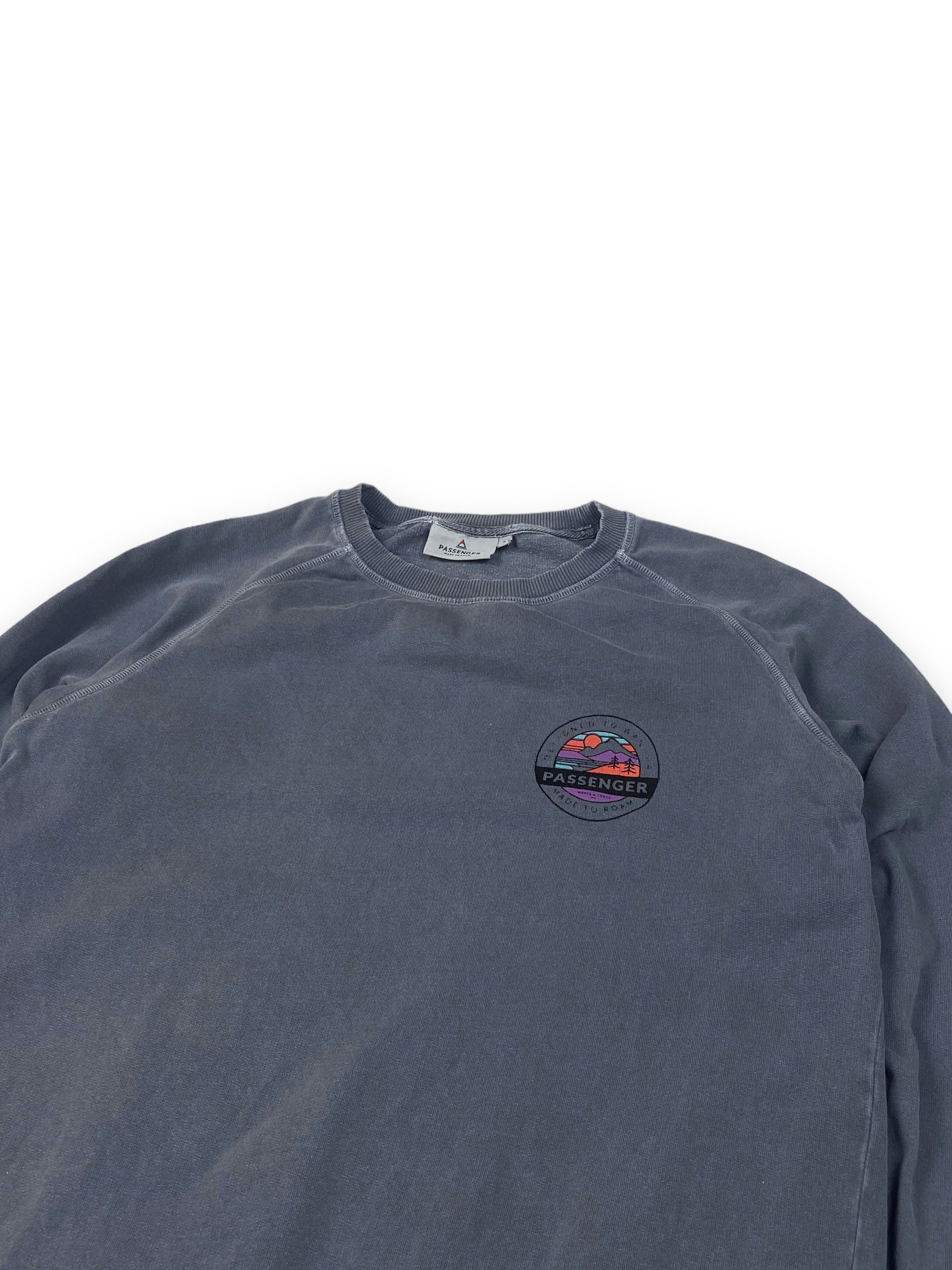 Other Vintage PASSENGER Faded Grey Big Logo Sweatshirt M658 Size US M / EU 48-50 / 2 - 5 Thumbnail