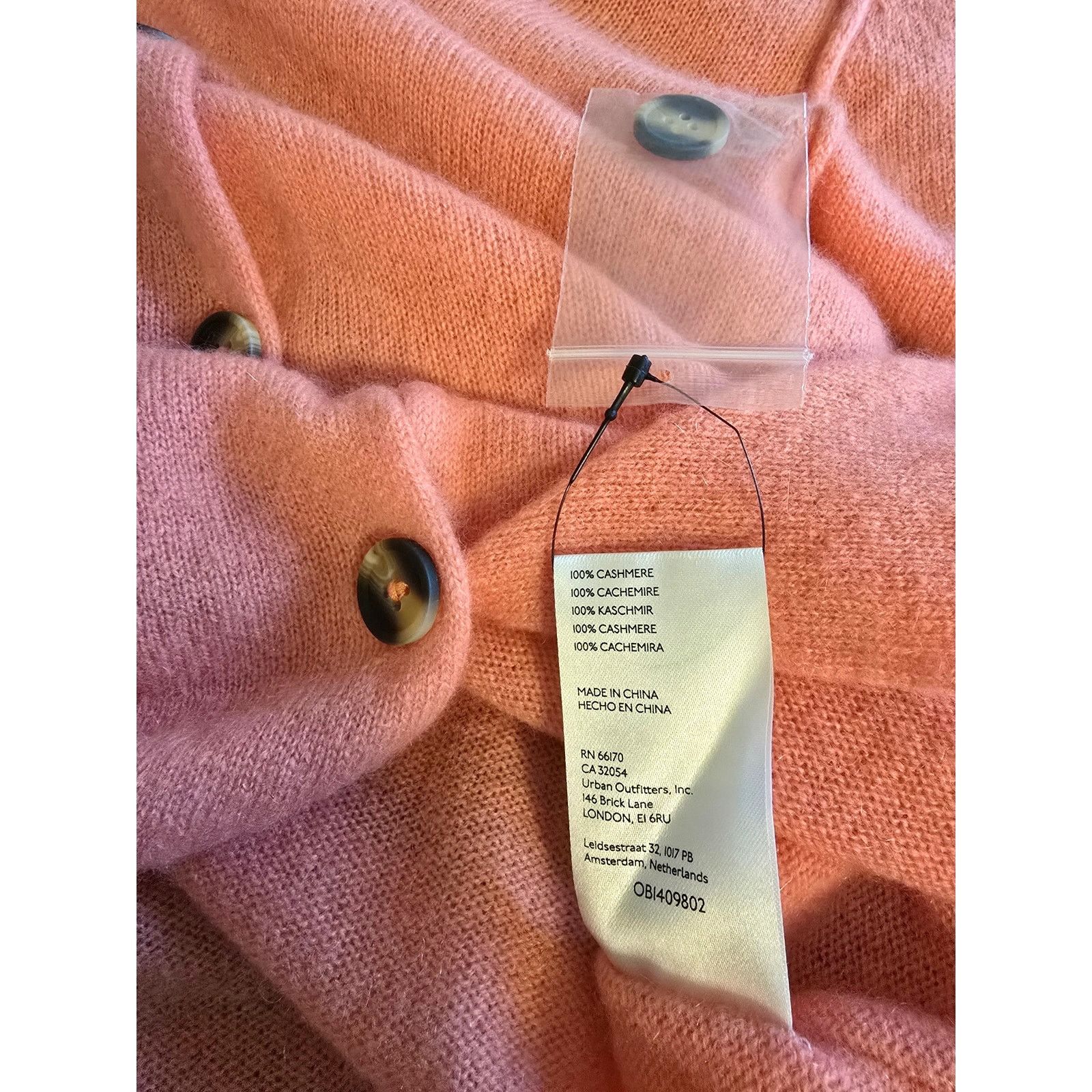 Free People New Free People Paloma Cashmere Cardi SWEATER $158 XS Pink Size XS / US 0-2 / IT 36-38 - 9 Thumbnail