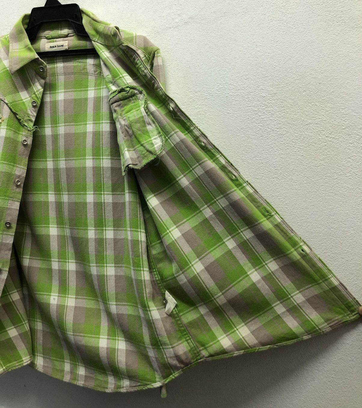 Vintage Vintage Beach Sound Long Sleeve Shirt Button Up Size US L / EU 52-54 / 3 - 11 Thumbnail