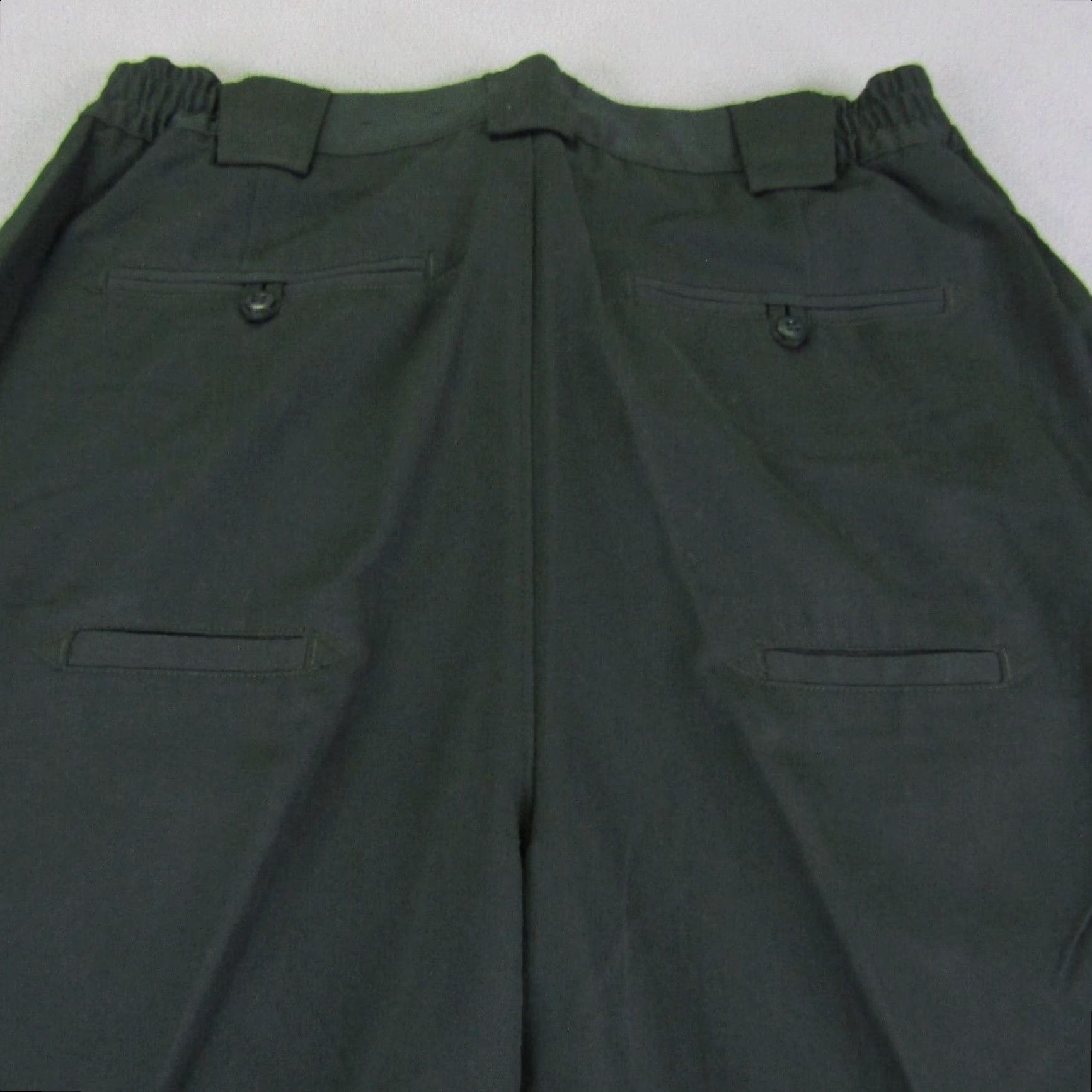 Vintage 5.11 Tactical Series Pants Mens 34 Green Chino Pleated Utility Uniform Unhemmed Size US 31 - 5 Thumbnail