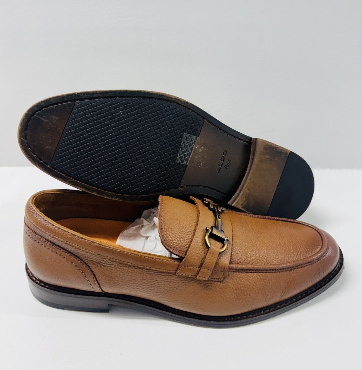 Aldo ALDO Axyl Horsebit Leather Schergerflex Loafer Size US 9.5 / EU 42-43 - 1 Thumbnail
