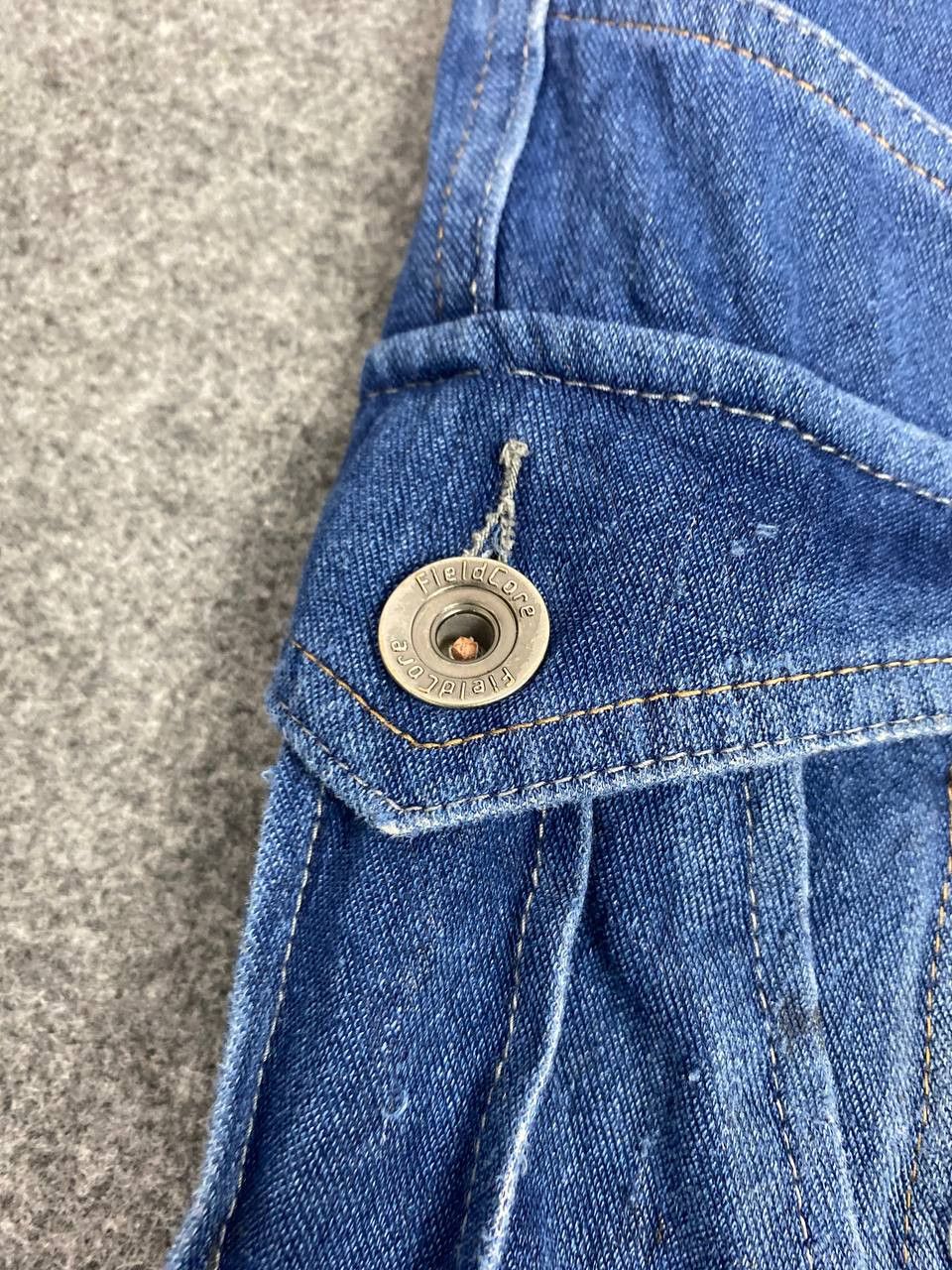 Japanese Brand fieldcore cargo aerolight distressed denim Size US 34 / EU 50 - 8 Thumbnail