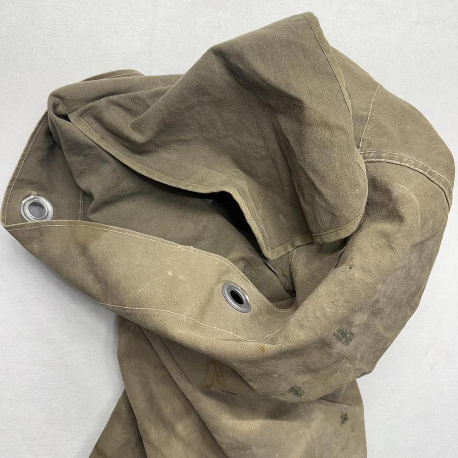 Other 1950s Cold War German army/military brown canvas duffle bag Size ONE SIZE - 6 Thumbnail