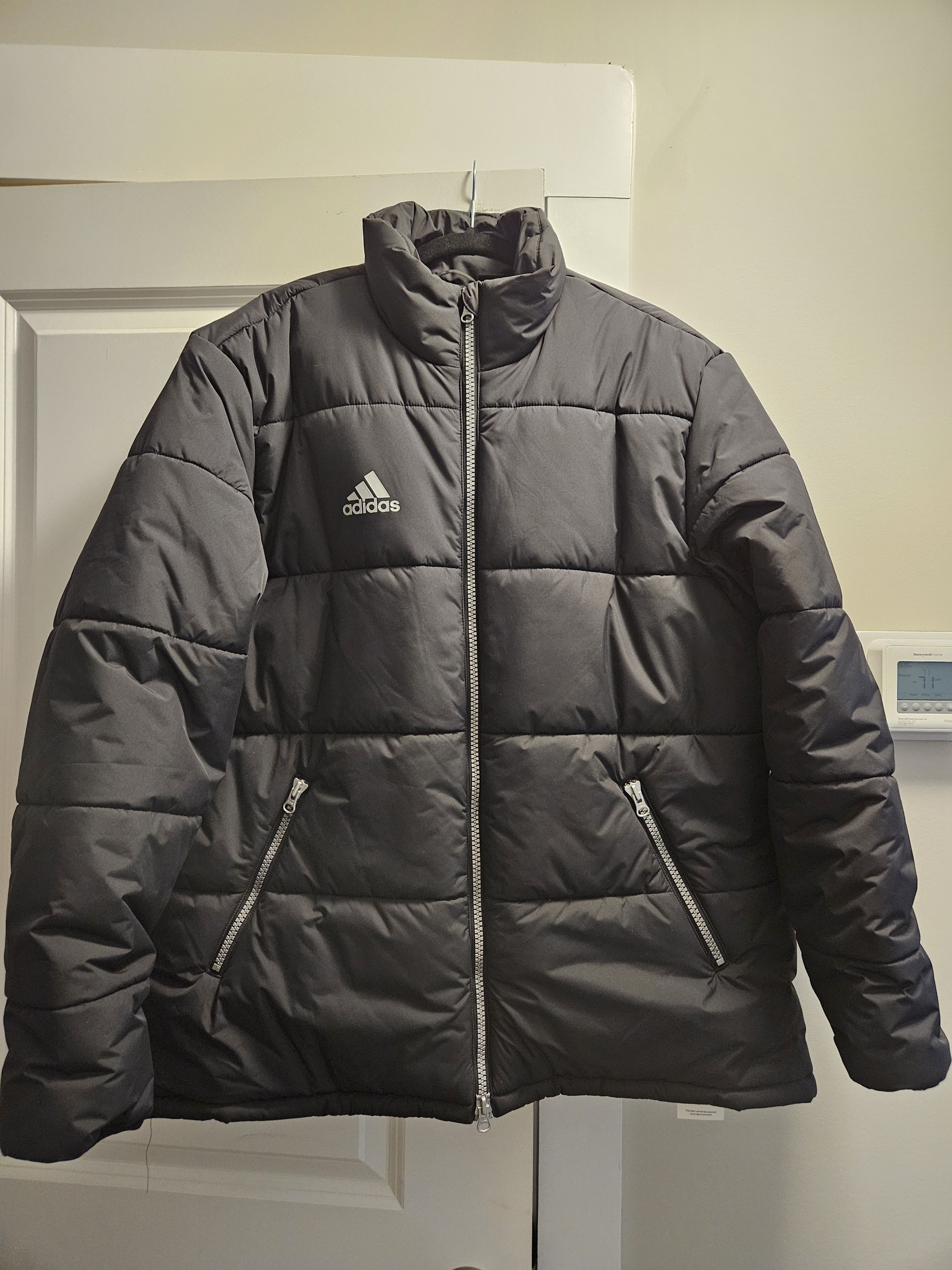 Adidas × Gosha Rubchinskiy Adidas Gosha Rubchinskiy Oversized Black Puffer Jacket Size US S / EU 44-46 / 1 - 2 Thumbnail