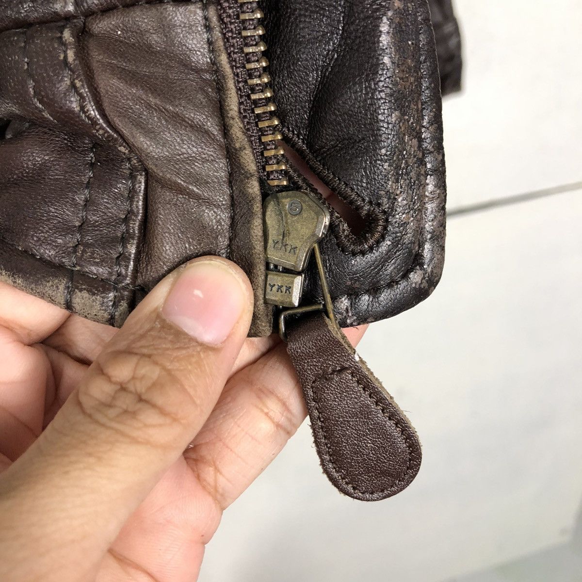 Japanese Brand 📌Vintage Leather Jacket Intermezzo Blanket Issey Miyake Size US L / EU 52-54 / 3 - 18 Thumbnail