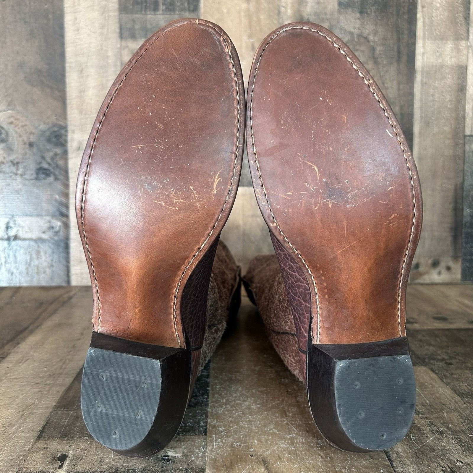Acme Clothing Acme Vintage Tall Bullhide Mule Ear Cowboy Boots Mens 11 D Size US 11 / EU 44 - 5 Thumbnail