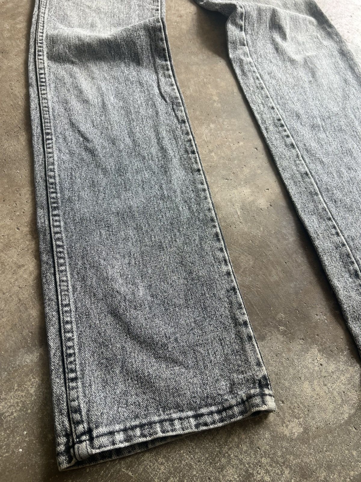 Wrangler VINTAGE WRANGLER GALACTIC WASH DISTRESSED DENIM JEANS Size US 28 / EU 44 - 6 Thumbnail