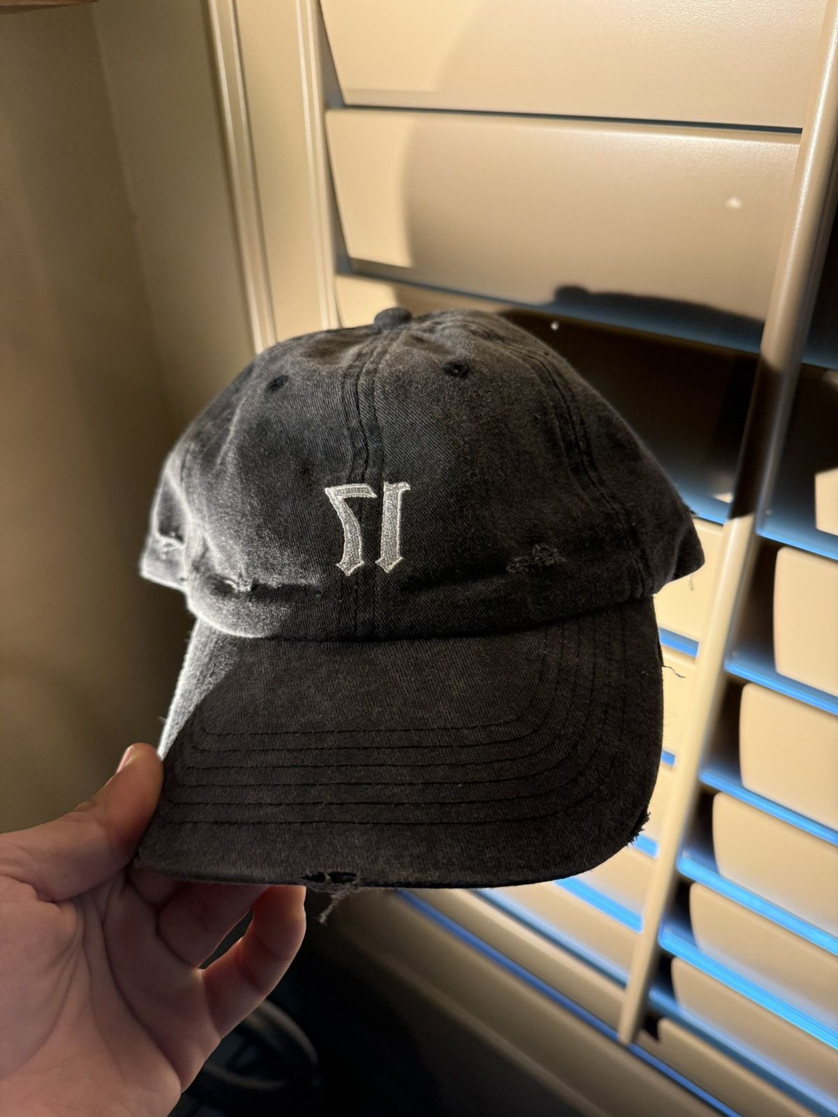 Other XXXTENTACION "17" Distressed Dad Hat Size ONE SIZE - 1 Thumbnail