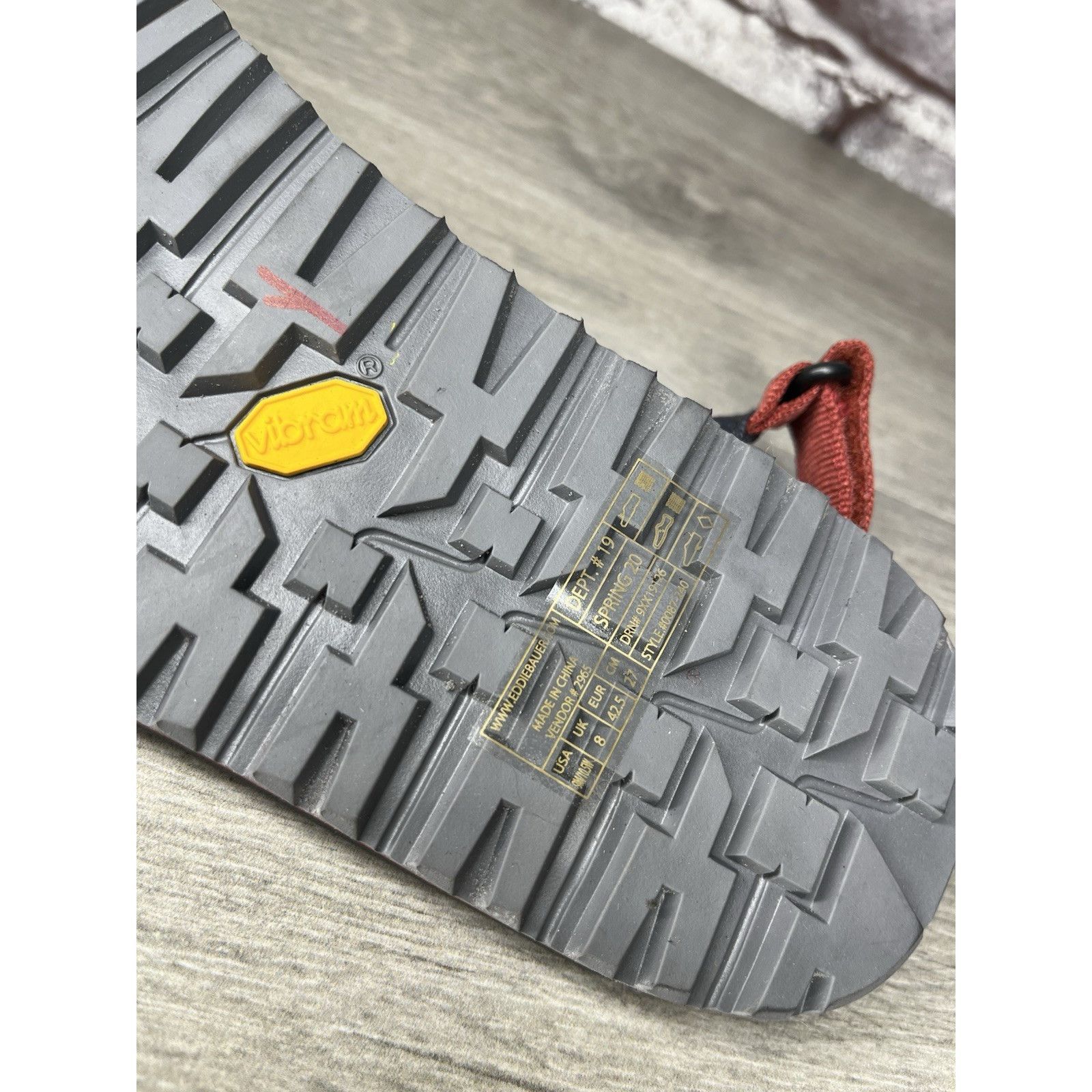 Eddie Bauer Eddie Bauer Minimalist T-Strap Thong Vibram bedrock Red Sand Size US 9 / IT 39 - 8 Thumbnail