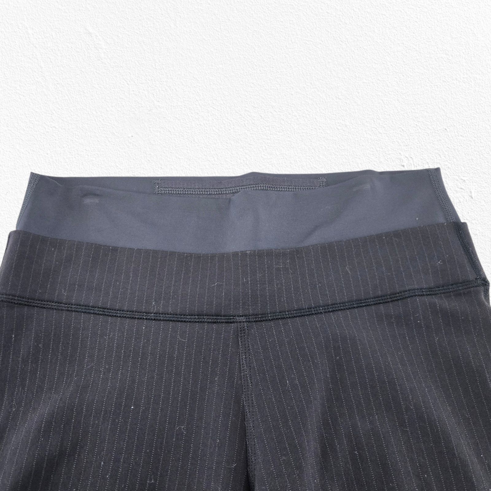 Lululemon lululemon Jet Crop Pinstripe Brushed Leggings Size 6 Size 28" / US 6 / IT 42 - 6 Thumbnail