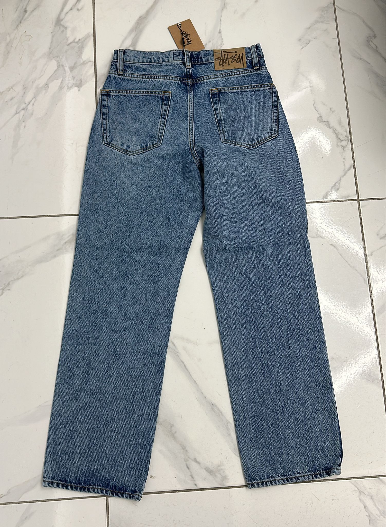 Stussy Stussy Classic Jean Denim Washed Blue Size 28 Size US 28 / EU 44 - 2 Thumbnail