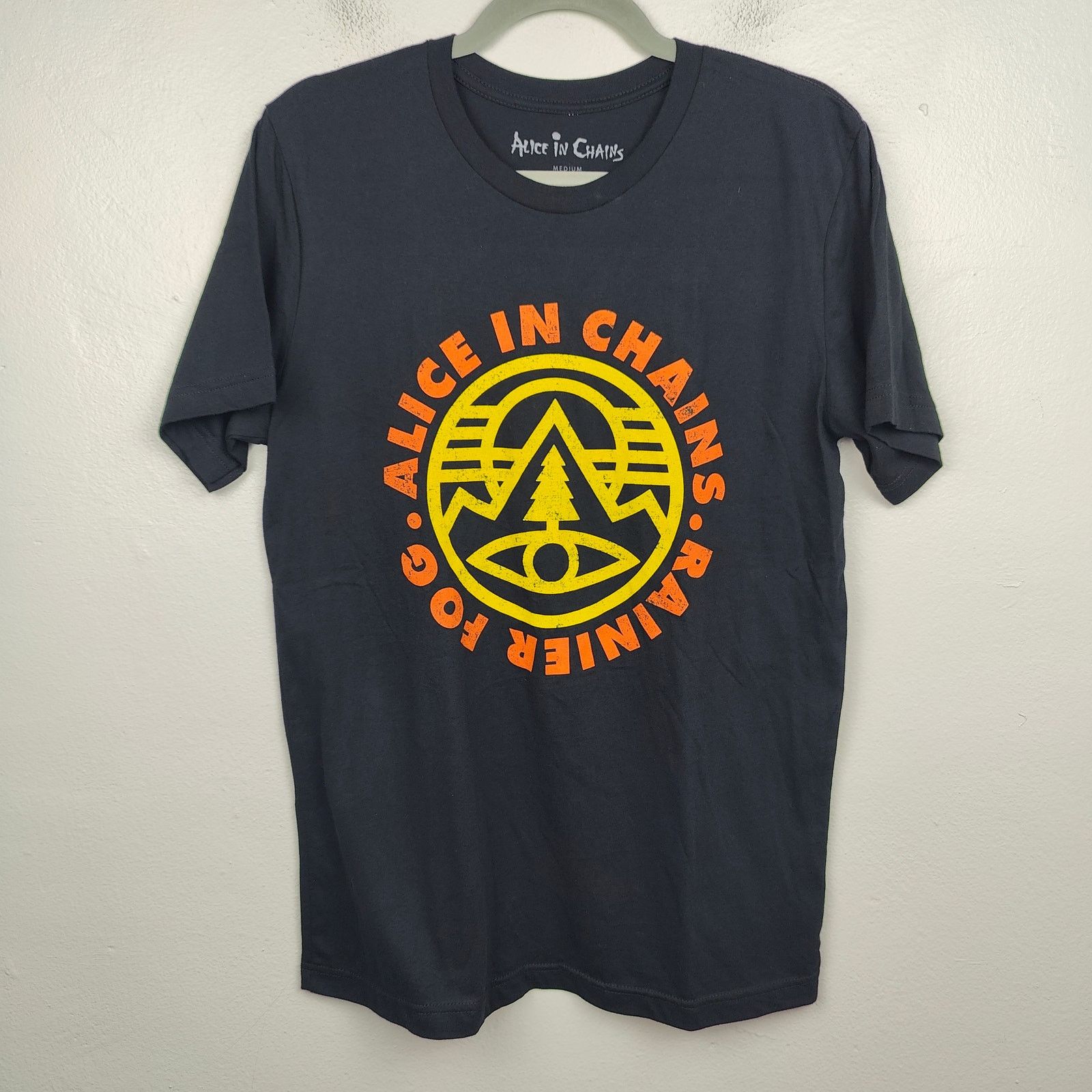 Other Alice in Chains Rainier Fog T-Shirt Mens Medium Black Grunge Size US M / EU 48-50 / 2 - 1 Thumbnail