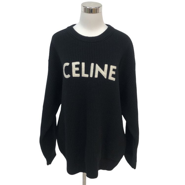 Celine Celine Logo Sweater Size XS Size XS / US 0-2 / IT 36-38 - 1 Thumbnail