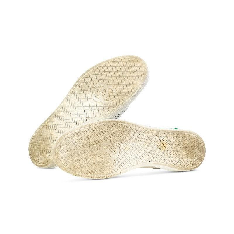 Chanel Chanel x Pharrell Sneakers- White Graffiti Low- 38 Size US 8 / IT 38 - 7 Thumbnail