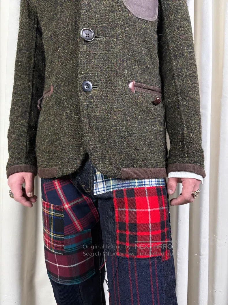 Junya Watanabe Junya Watanabe Moss Green Blazer Size US XS / EU 42 / 0 - 6 Thumbnail