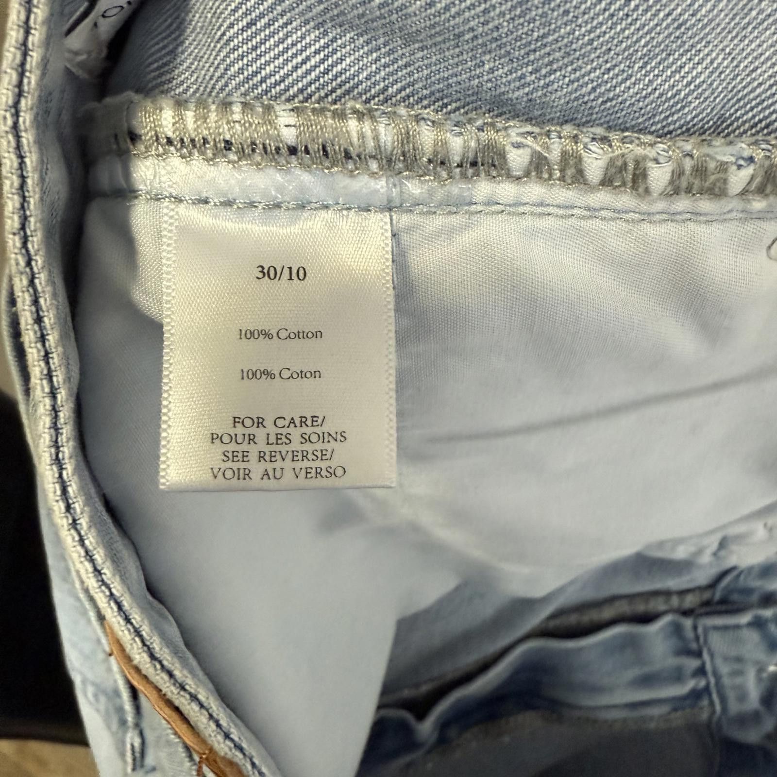 Other Torn by Ronny Kobo Light Wash Distressed Cutout Jeans Size 30" / US 8 / IT 44 - 5 Thumbnail