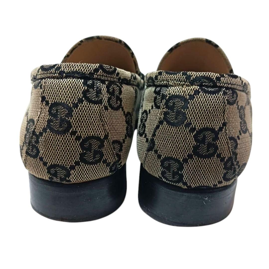 Gucci Gucci - 36.5 Horsebit Boots Loafers Canvas Leather D-Ring Size US 5.5 / IT 35.5 - 7 Thumbnail