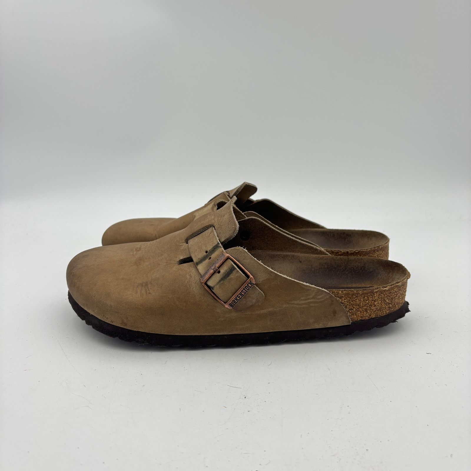 Birkenstock Birkenstock Boston Mule Clogs Leather Slides Mens 41 (8-8.5) Size US 8 / EU 41 - 5 Thumbnail