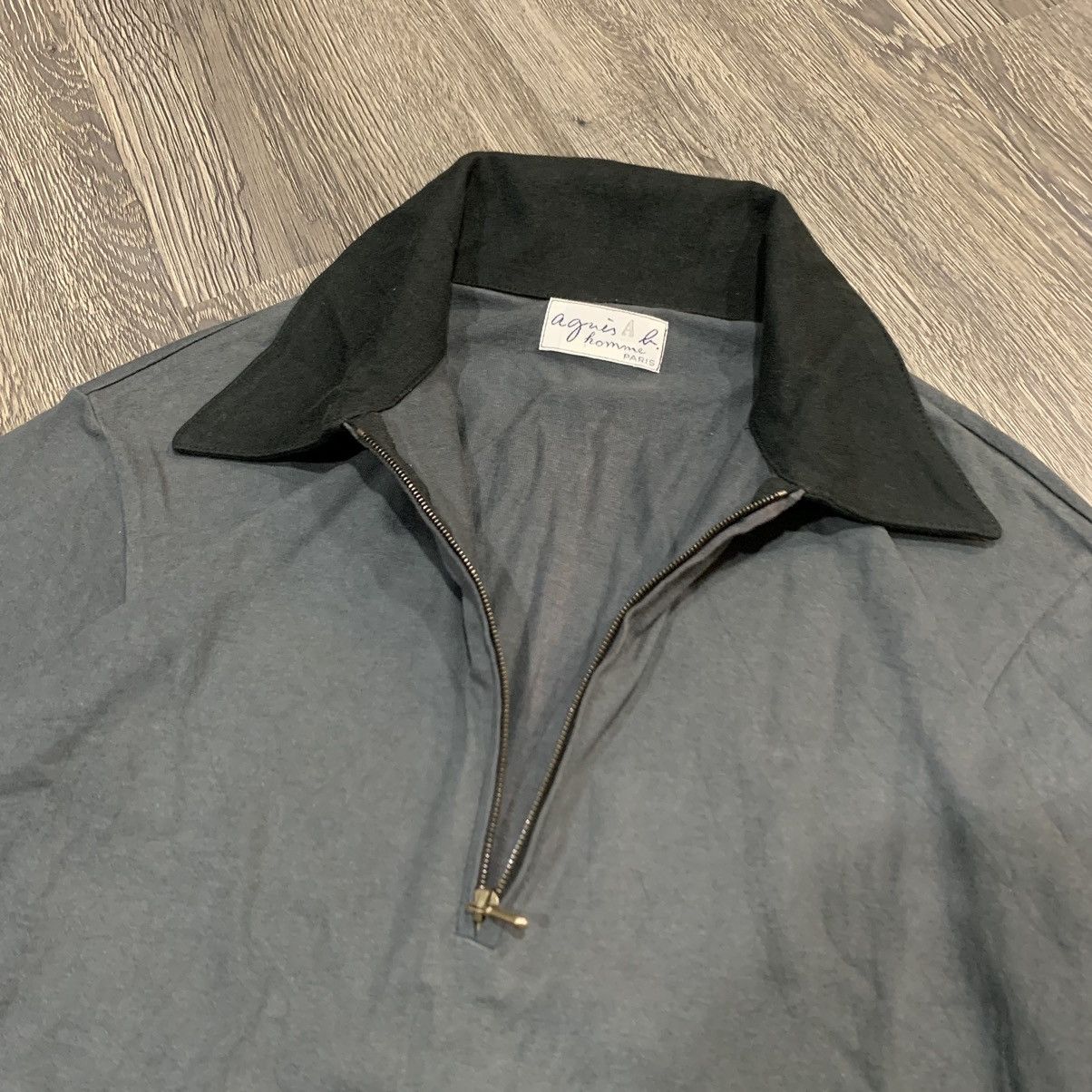 agnes b. 🇯🇵Agnes B Homme Paris Longsleeve Polo Shirt🇯🇵 Size US S / EU 44-46 / 1 - 6 Thumbnail