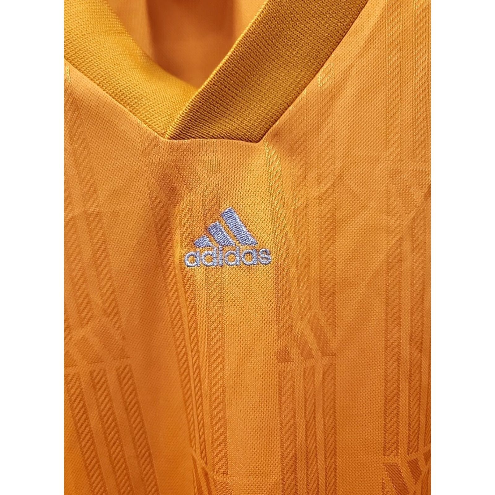 Adidas VINTAGE adidas Jersey Shirt Mens Size L Orange Size US L / EU 52-54 / 3 - 2 Thumbnail
