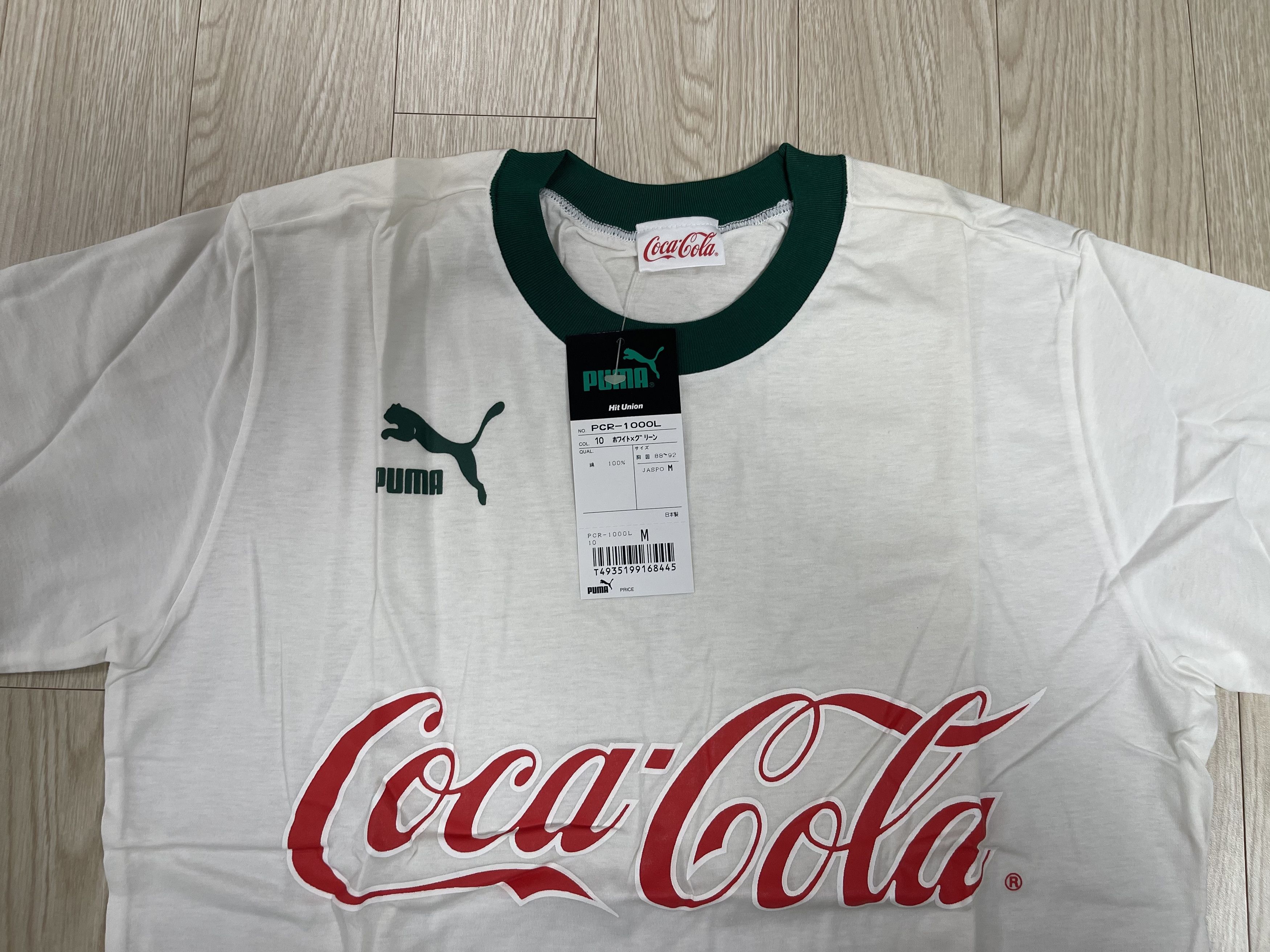 Coca Cola Puma x Coca-cola 90s Old JAPAN Vintage L/S Tee Size US M / EU 48-50 / 2 - 2 Thumbnail
