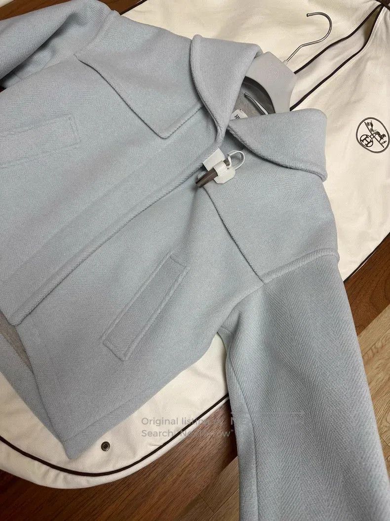 Hermes Hermes Women's cold-proof short jacket with thick cotton l Size XS / US 0-2 / IT 36-38 - 2 Thumbnail