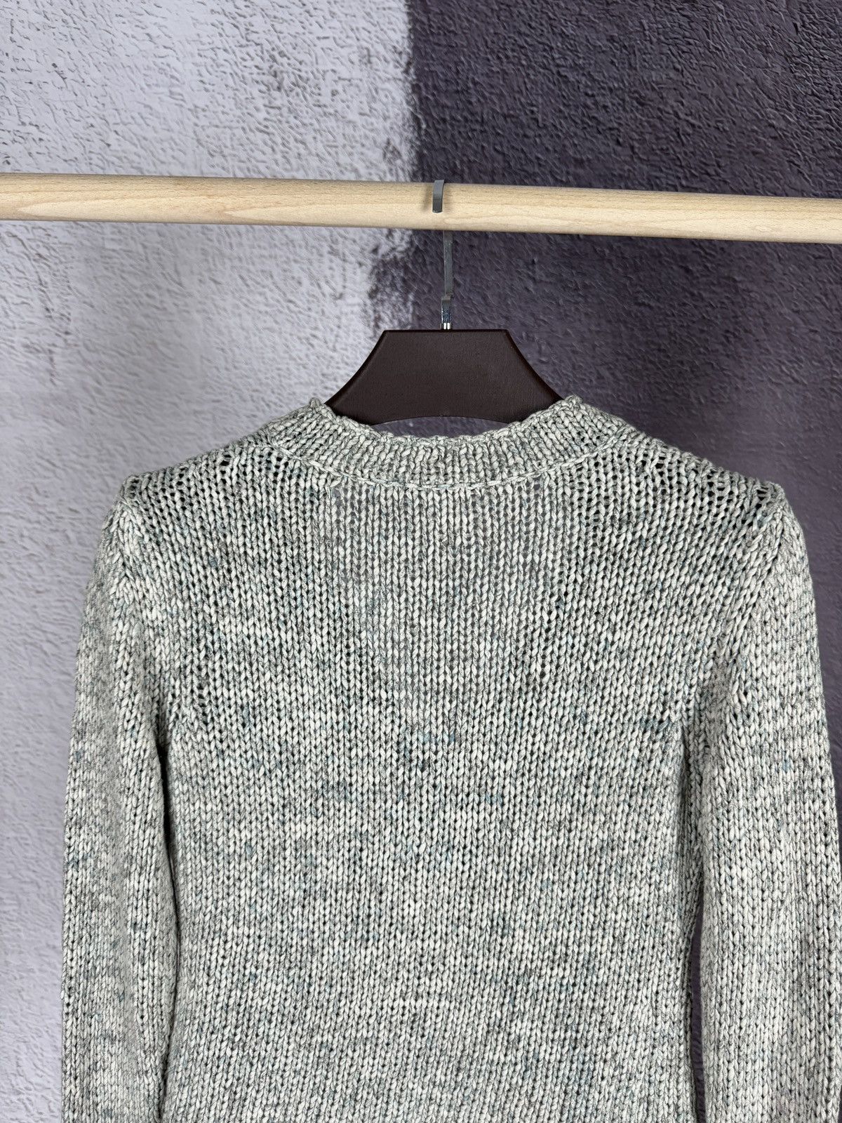 Fabiana Filippi Fabiana Filippi grey wool cotton knitwear sweater Size M / US 6-8 / IT 42-44 - 12 Thumbnail