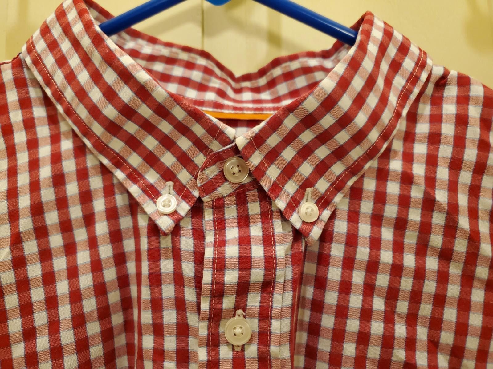 Dockers Dockers Shirt Mens XL Red Checked Long Sleeve Button Down Size US XL / EU 56 / 4 - 6 Thumbnail