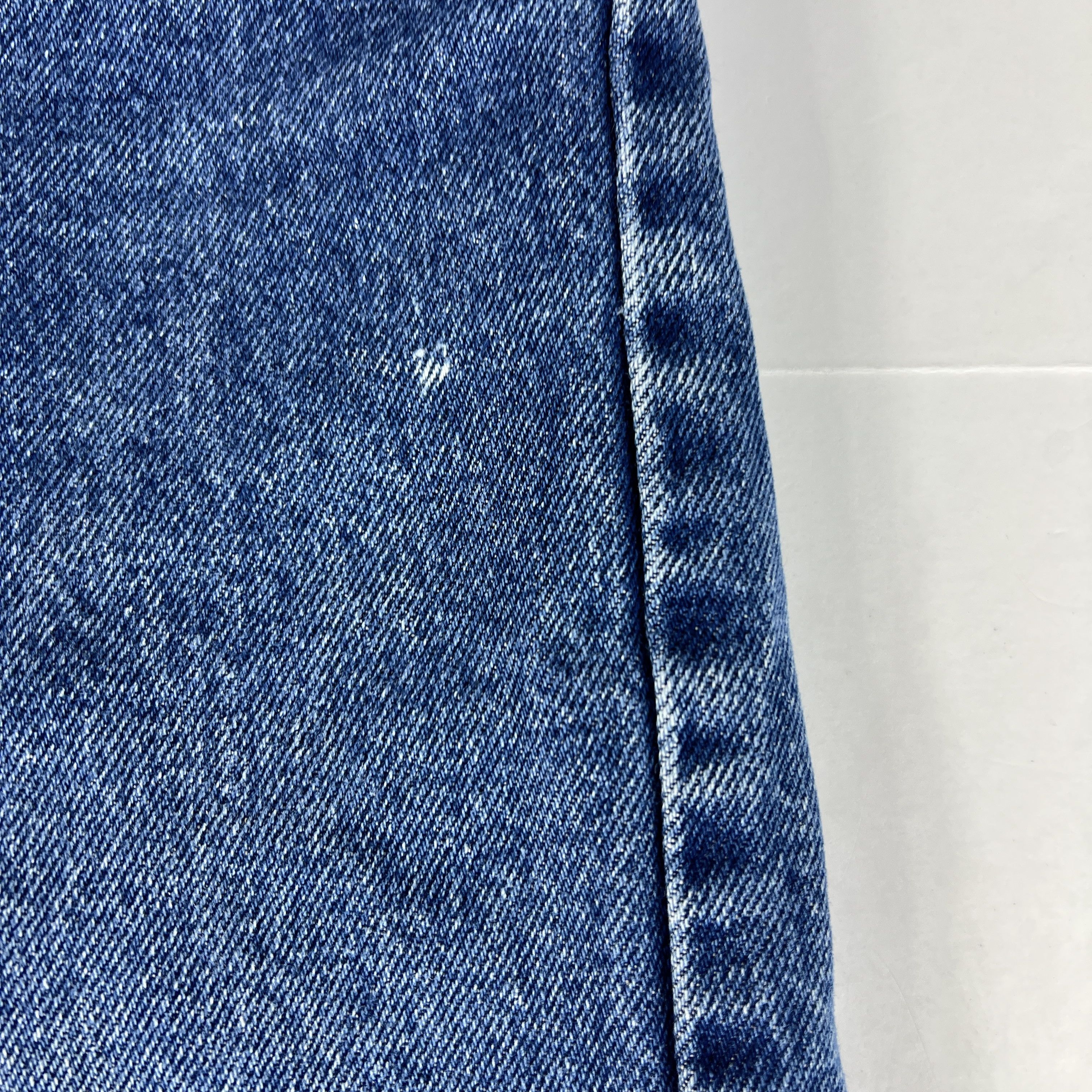 Levi's × Vintage VTG 80s Levi's Jeans 505 Straight Blue Faded Cotton Denim Size US 32 / EU 48 - 2 Thumbnail