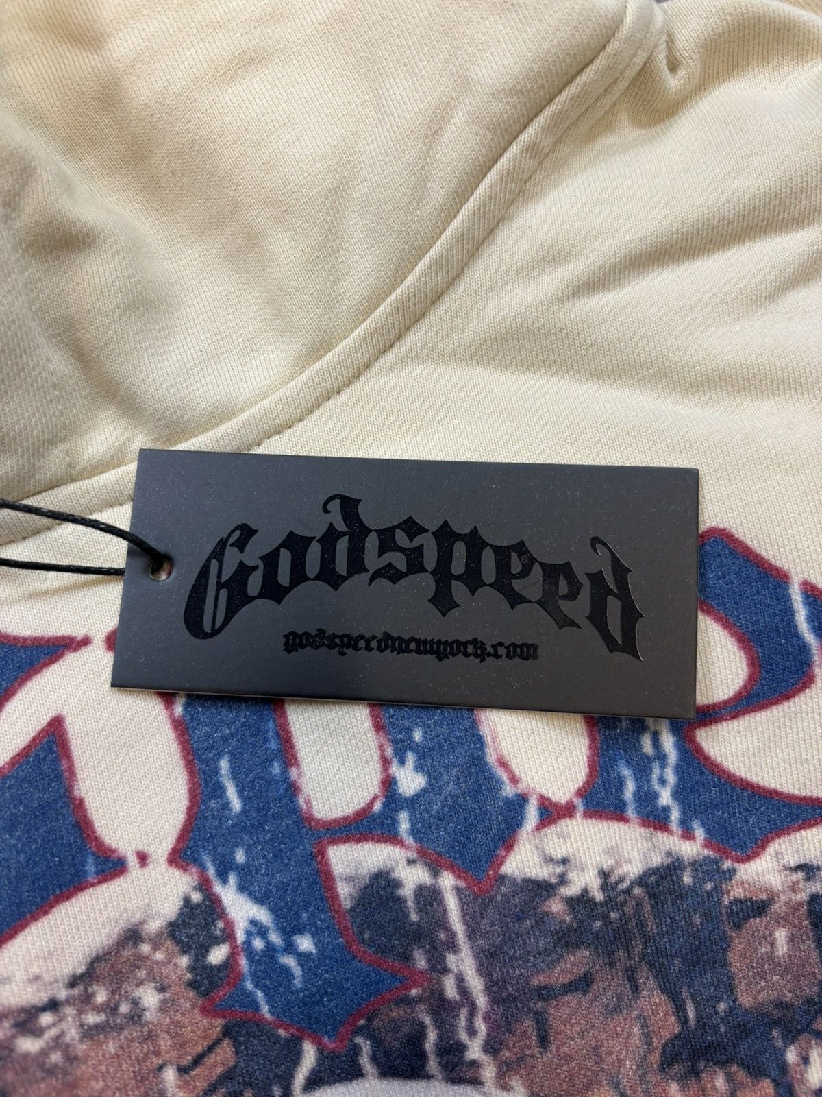 Godspeed Godspeed Dream Team 24 Hoodie, Bone Size US XL / EU 56 / 4 - 8 Thumbnail