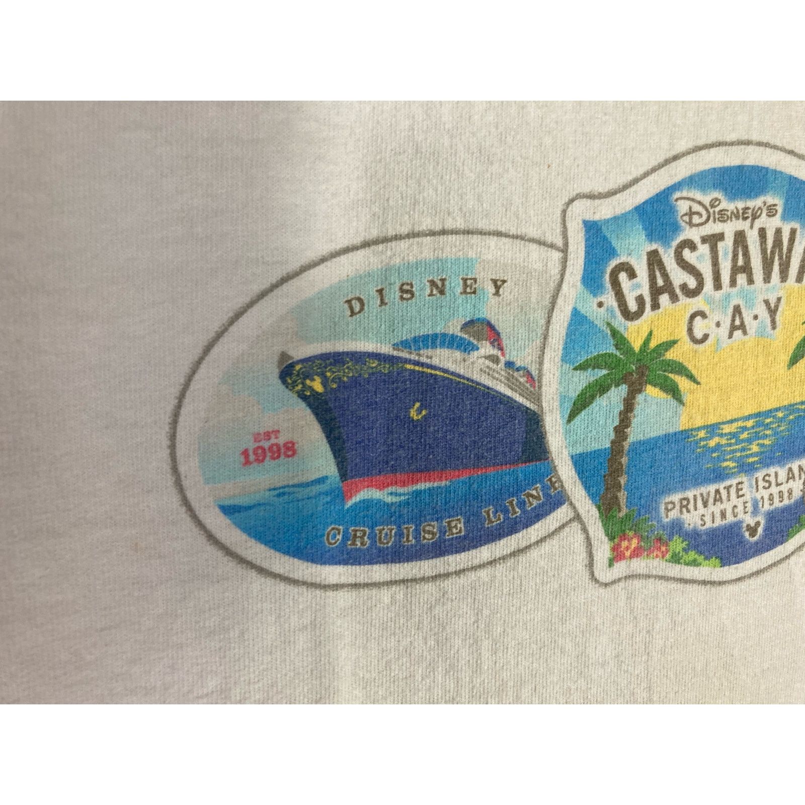 Other Vintage Disney Castaway Cay Unisex Tank Top 2XL XXL Vacation Size US XXL / EU 58 / 5 - 6 Thumbnail