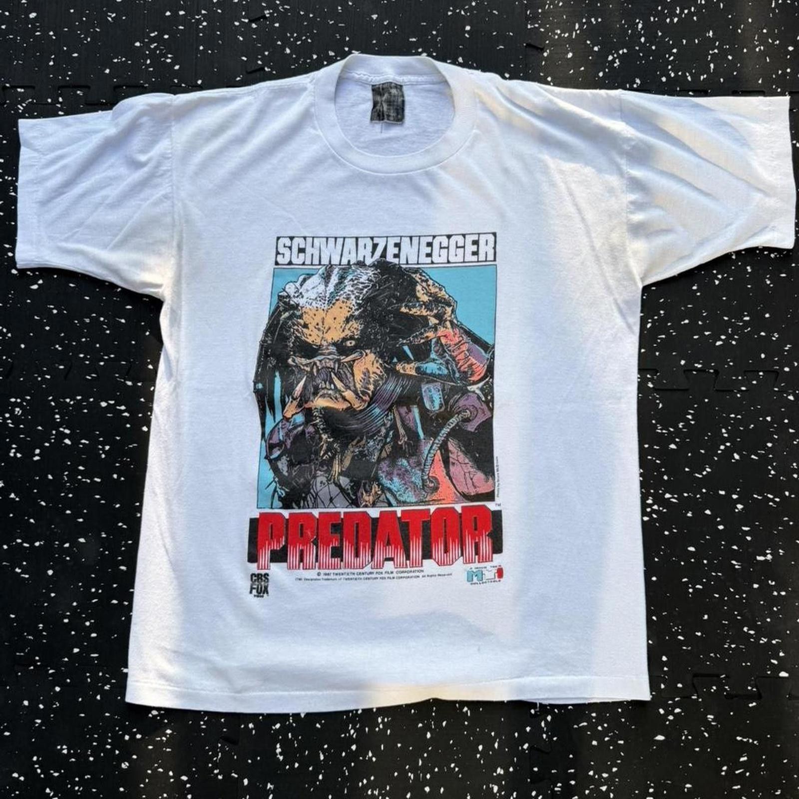 Other 1987 Predator movie promo tee - white with Predator graphic Size US L / EU 52-54 / 3 - 1 Thumbnail