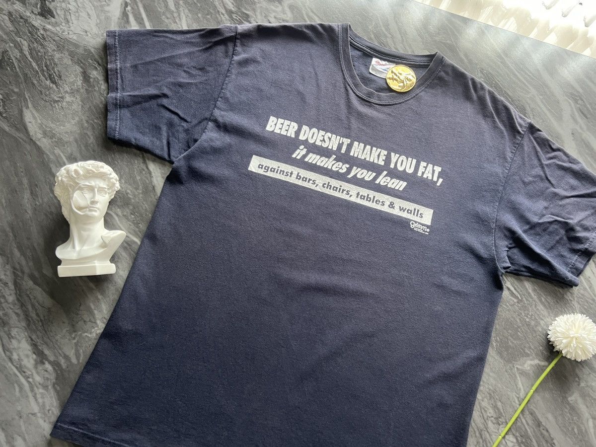 Other × Vintage Beer Doesn’t Make You Fat It Makes You Lean Size US L / EU 52-54 / 3 - 3 Thumbnail