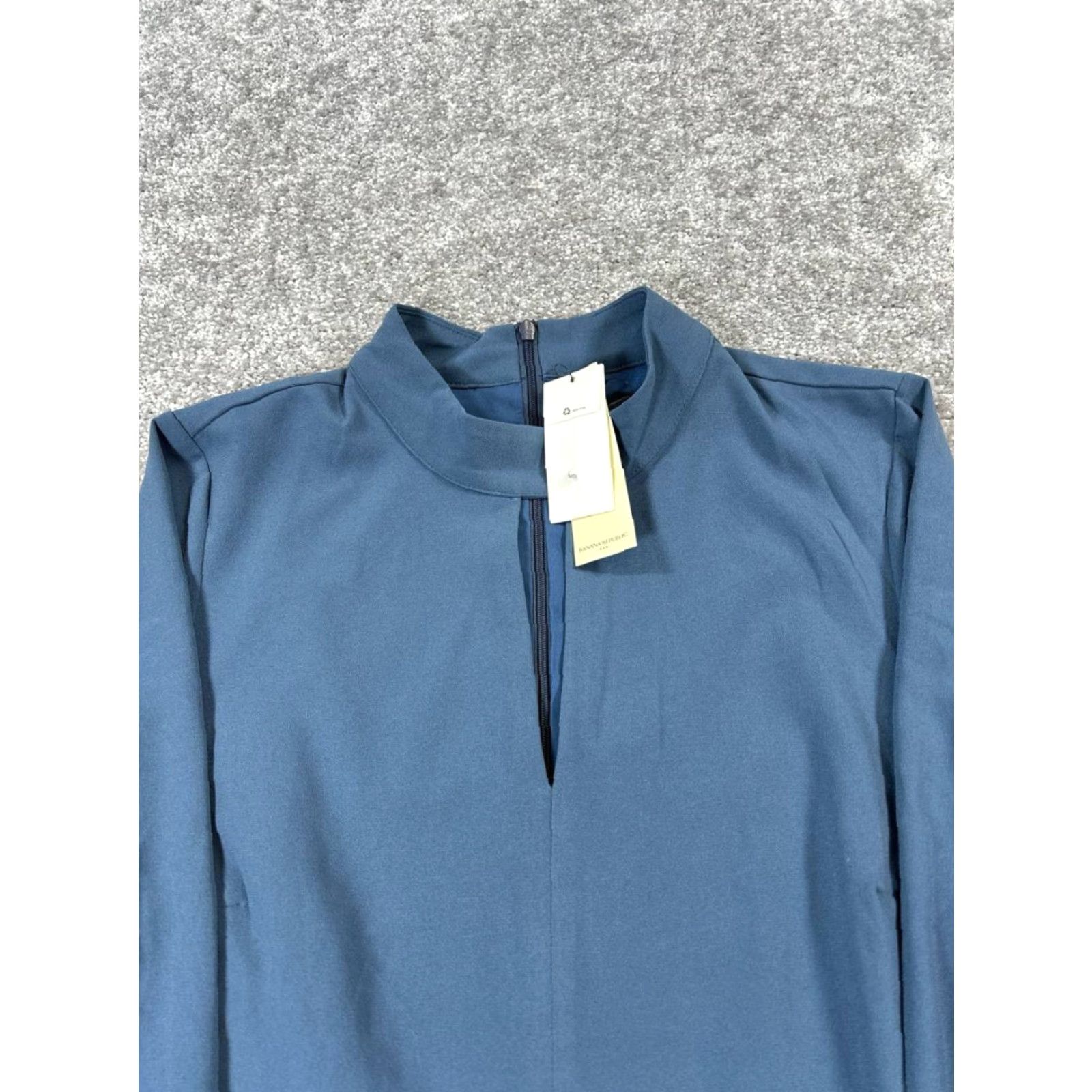 Banana Republic Banana Republic Dress Womens 4 Petite Blue New Size S / US 4 / IT 40 - 2 Thumbnail