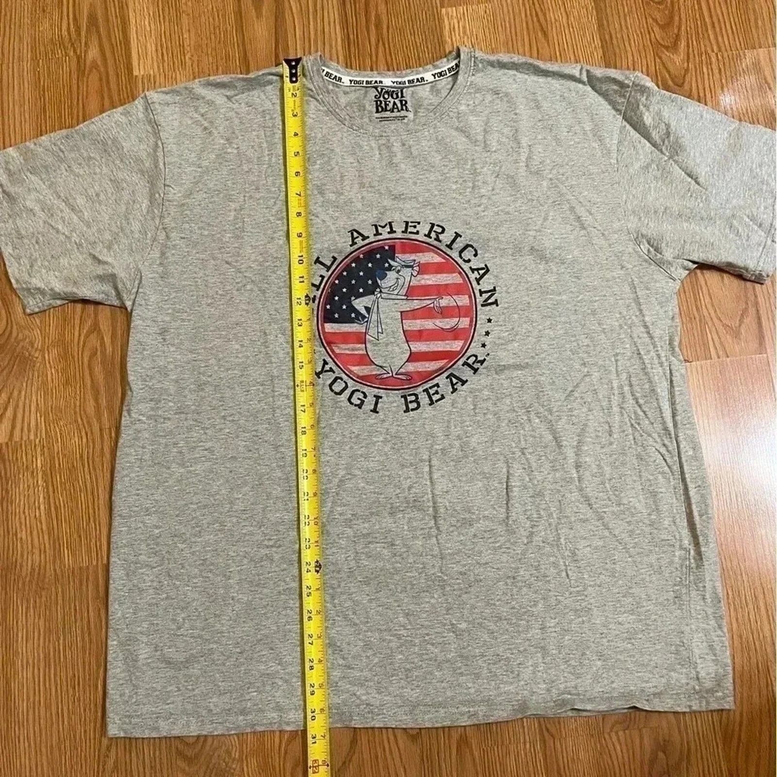 Other Yogi Bear All American T-shirt Sz 3XL Embroidered Logo Size US XXL / EU 58 / 5 - 7 Thumbnail