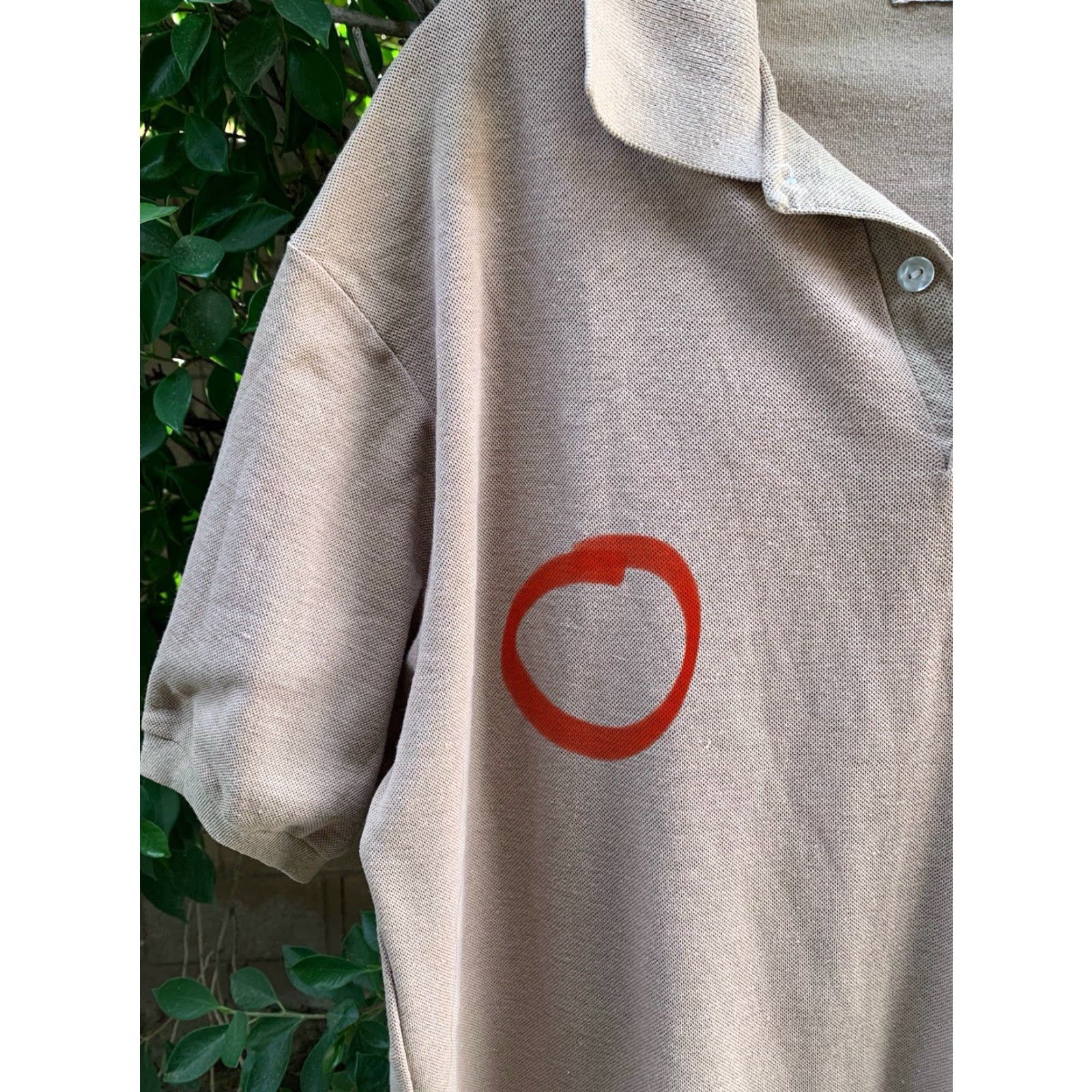 Sears VINTAGE Sears Fire Breathing Dragon Logo Polo Shirt XL Beige Men XL Polo Dragon Logo Braggin Dragon Fire Theme Golf Size US XL / EU 56 / 4 - 5 Thumbnail