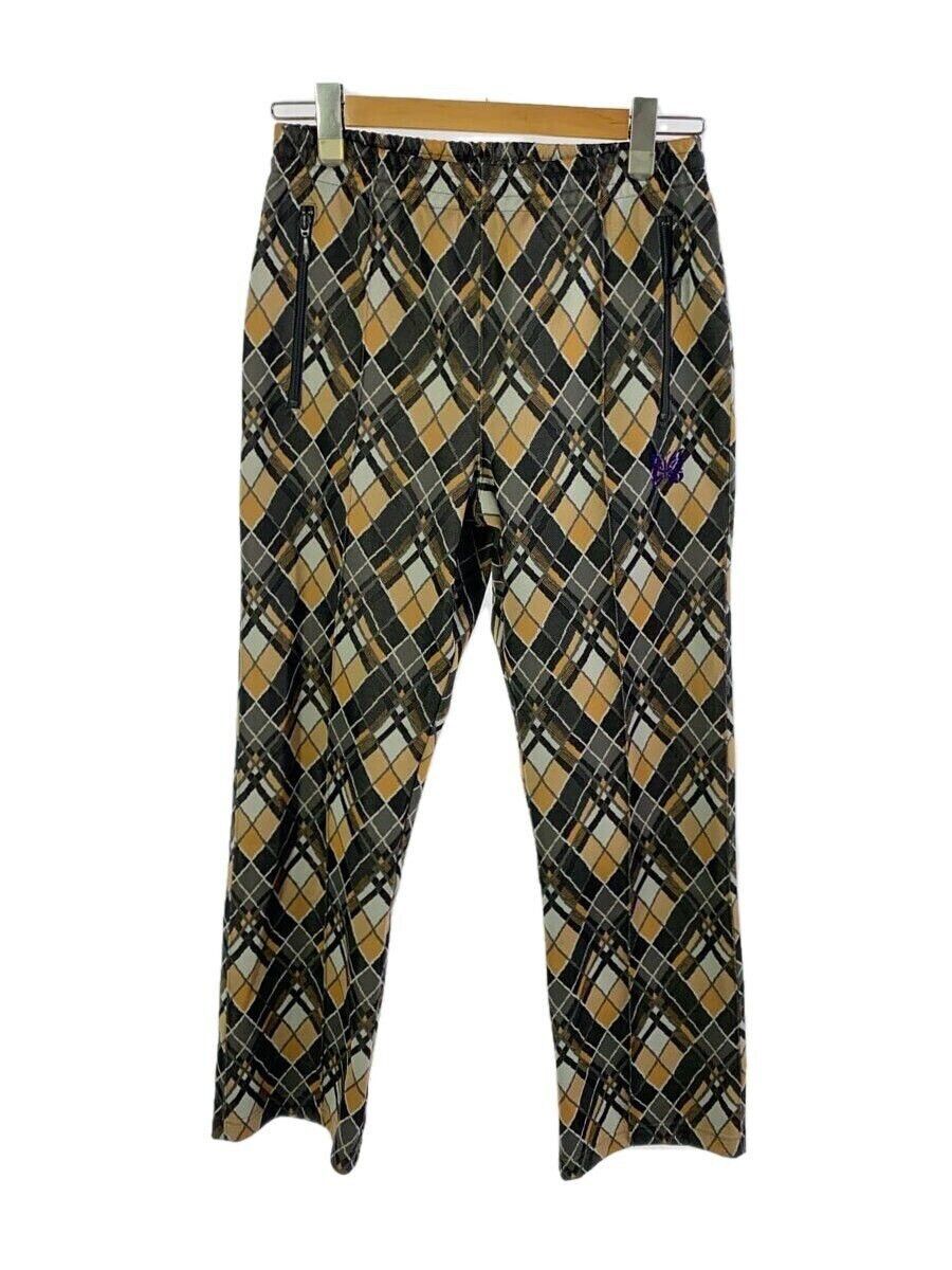 Needles Needles Poly Jacquard Track Pant Grey Check Size US 30 / EU 46 - 1 Thumbnail
