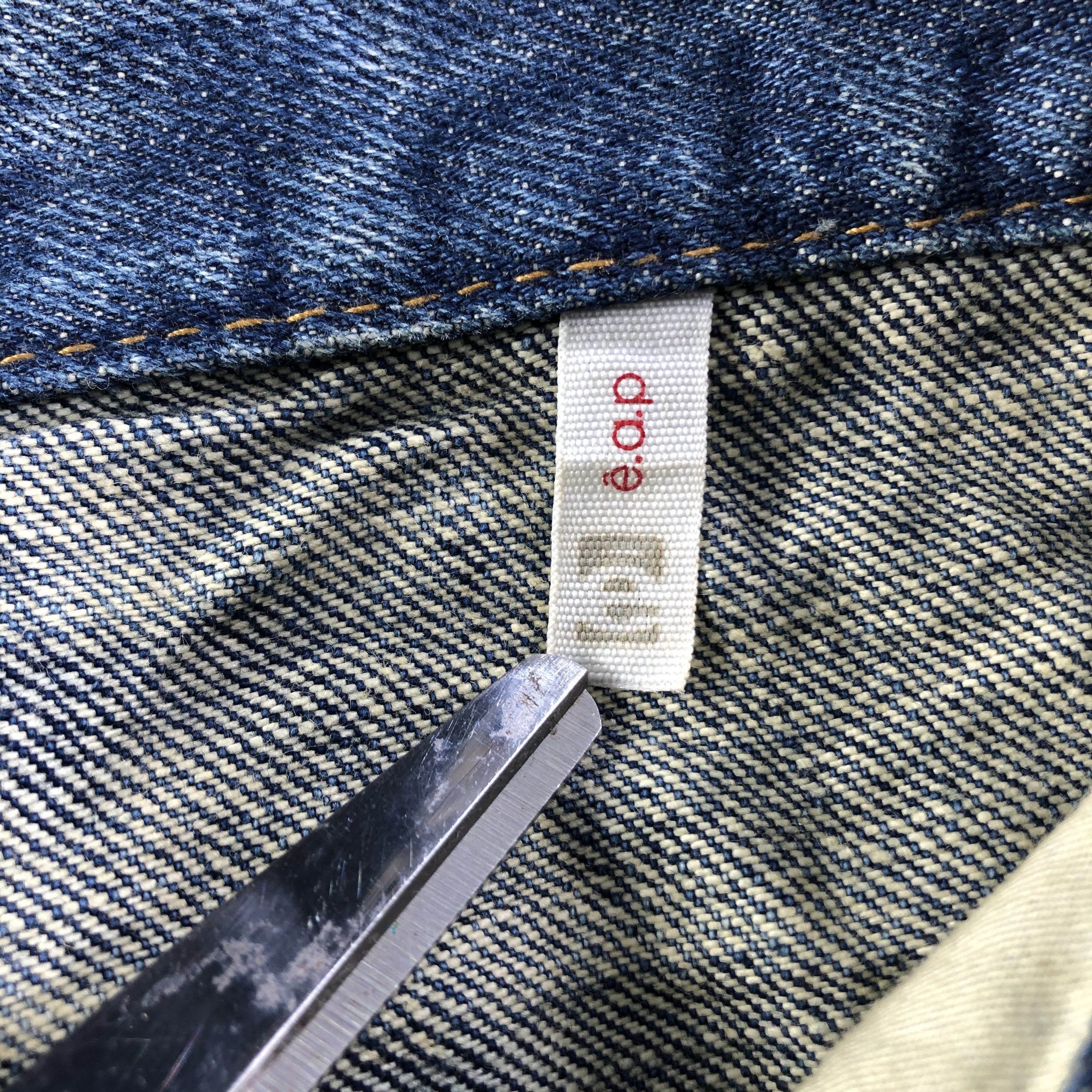 Japanese Brand Vintage Distress E.A.P Jeans-J3961 Size US 29 - 8 Thumbnail