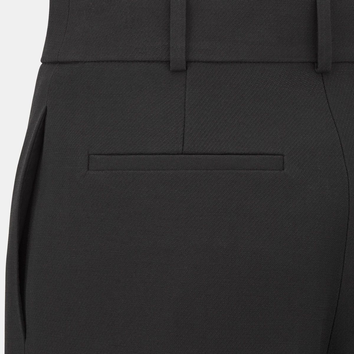 Dior o1bcso1str0225 Straight Cut Pants in Black Size 27" / US 4 / IT 40 - 3 Thumbnail