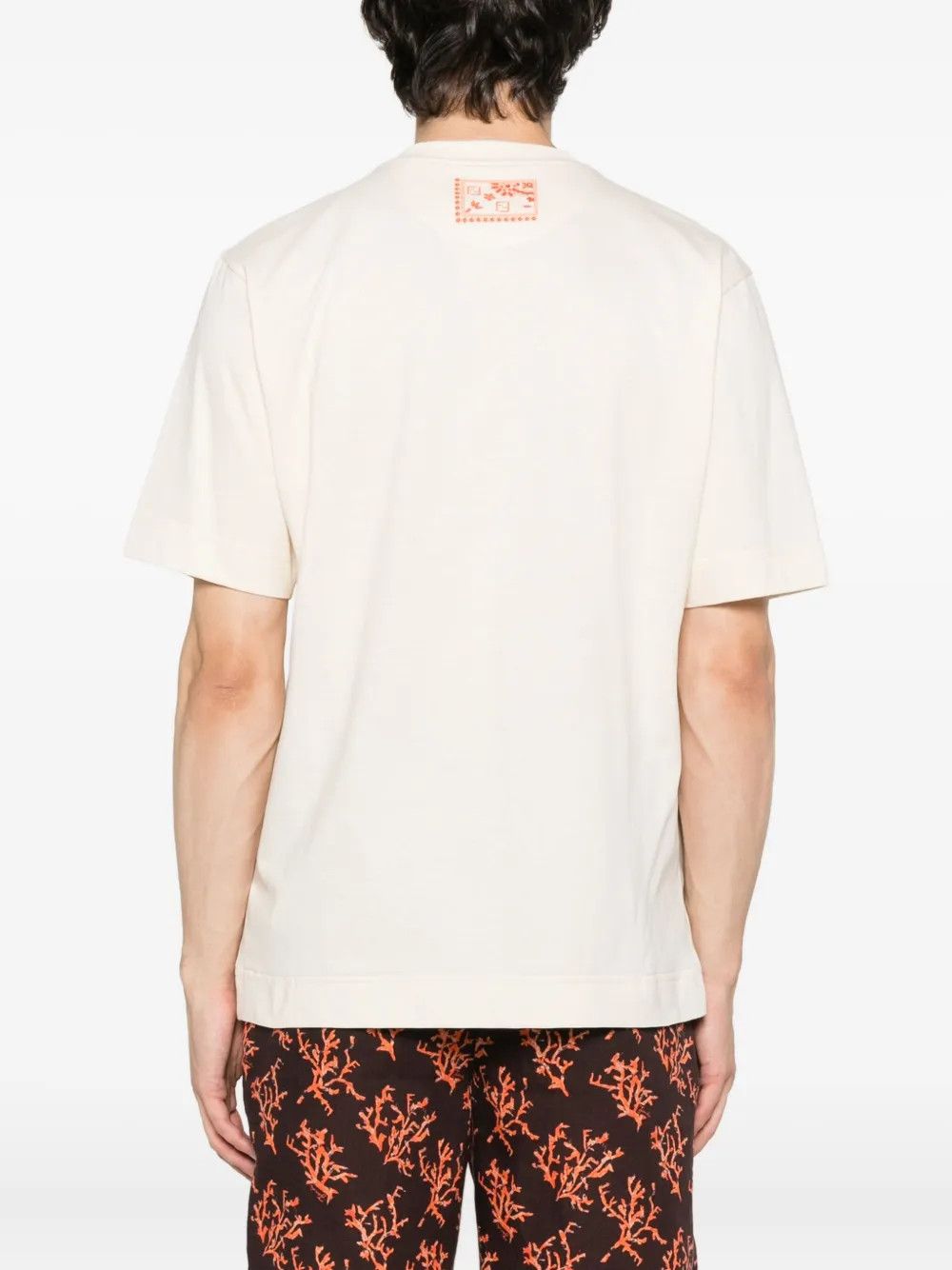 Fendi o1s1wg110526 T-Shirt in White Size US M / EU 48-50 / 2 - 4 Thumbnail