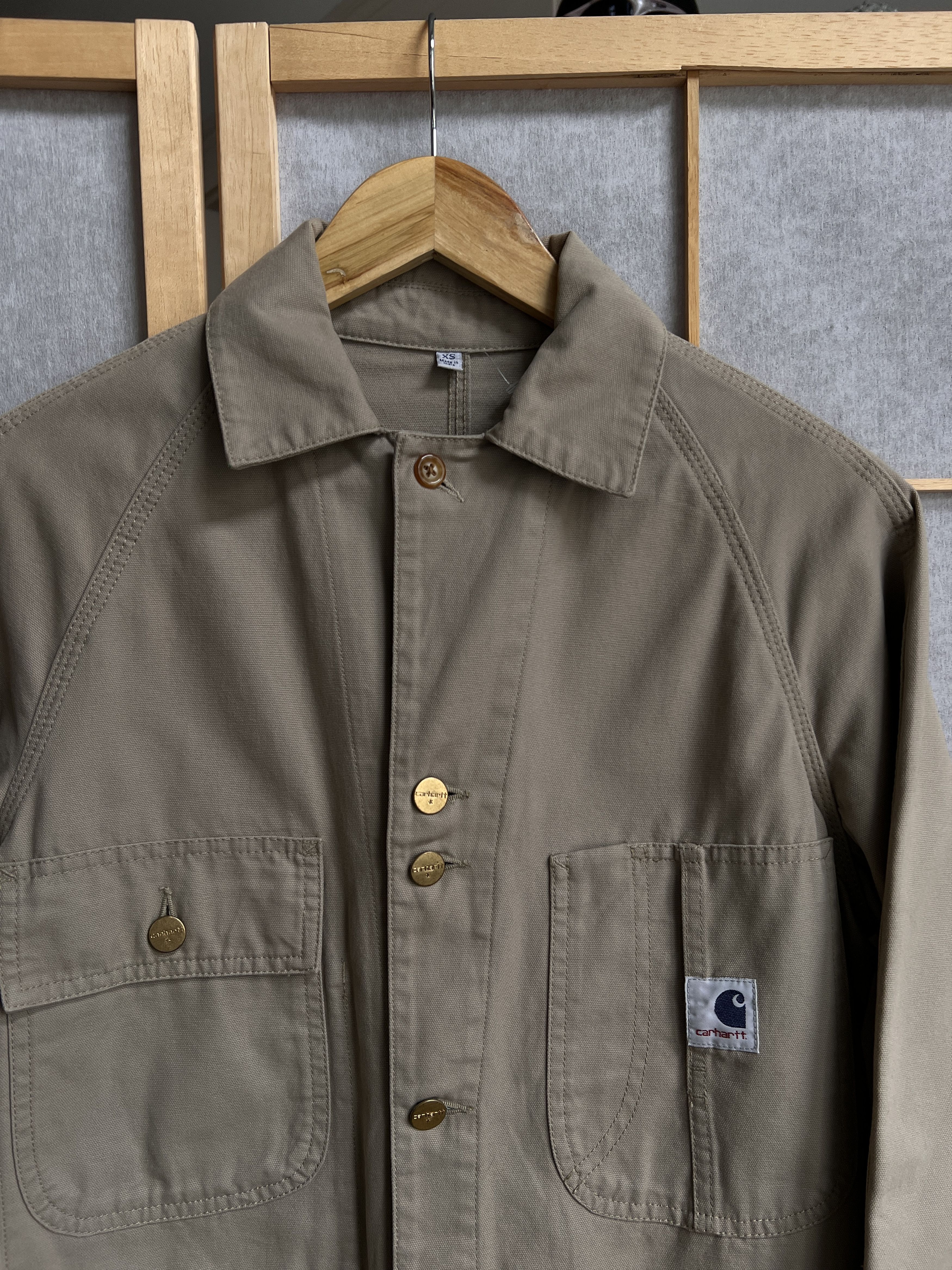 CARHARTT x ADAM KIMMEL WORK JACKET OVERSHIRT VINTAGE COAT