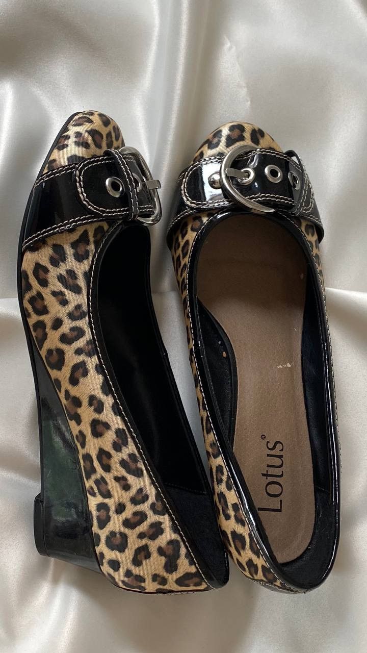 Vintage Vintage leopard ballerinas mules Size US 7.5 / IT 37.5 - 4 Thumbnail