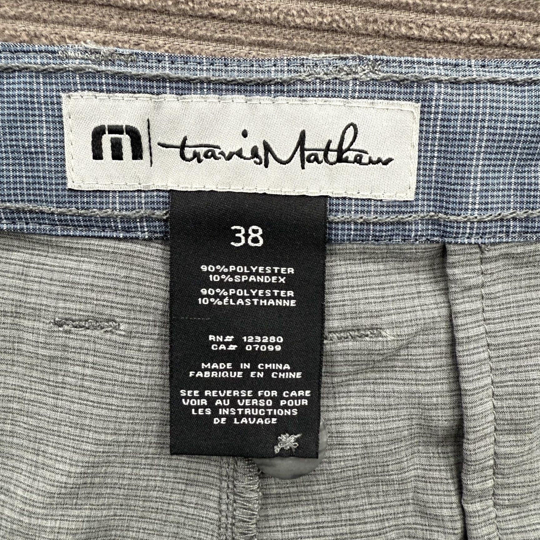 TravisMathew Travis Mathew Shorts Mens 38 Gray Stretch Golf Lightweight Casual Performance Mens Size US 38 / EU 54 - 3 Thumbnail