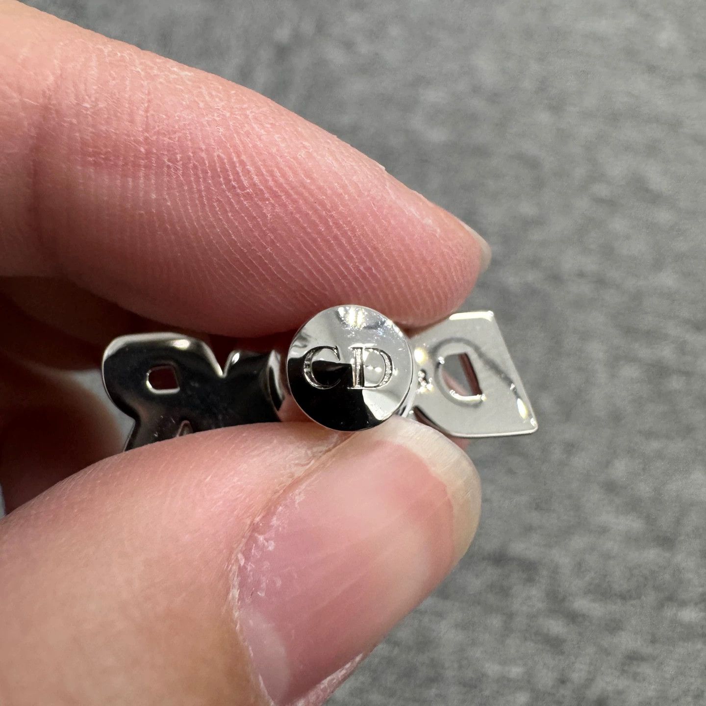 Dior Dior Crystal Letter Brooch 99 New Size ONE SIZE - 4 Thumbnail