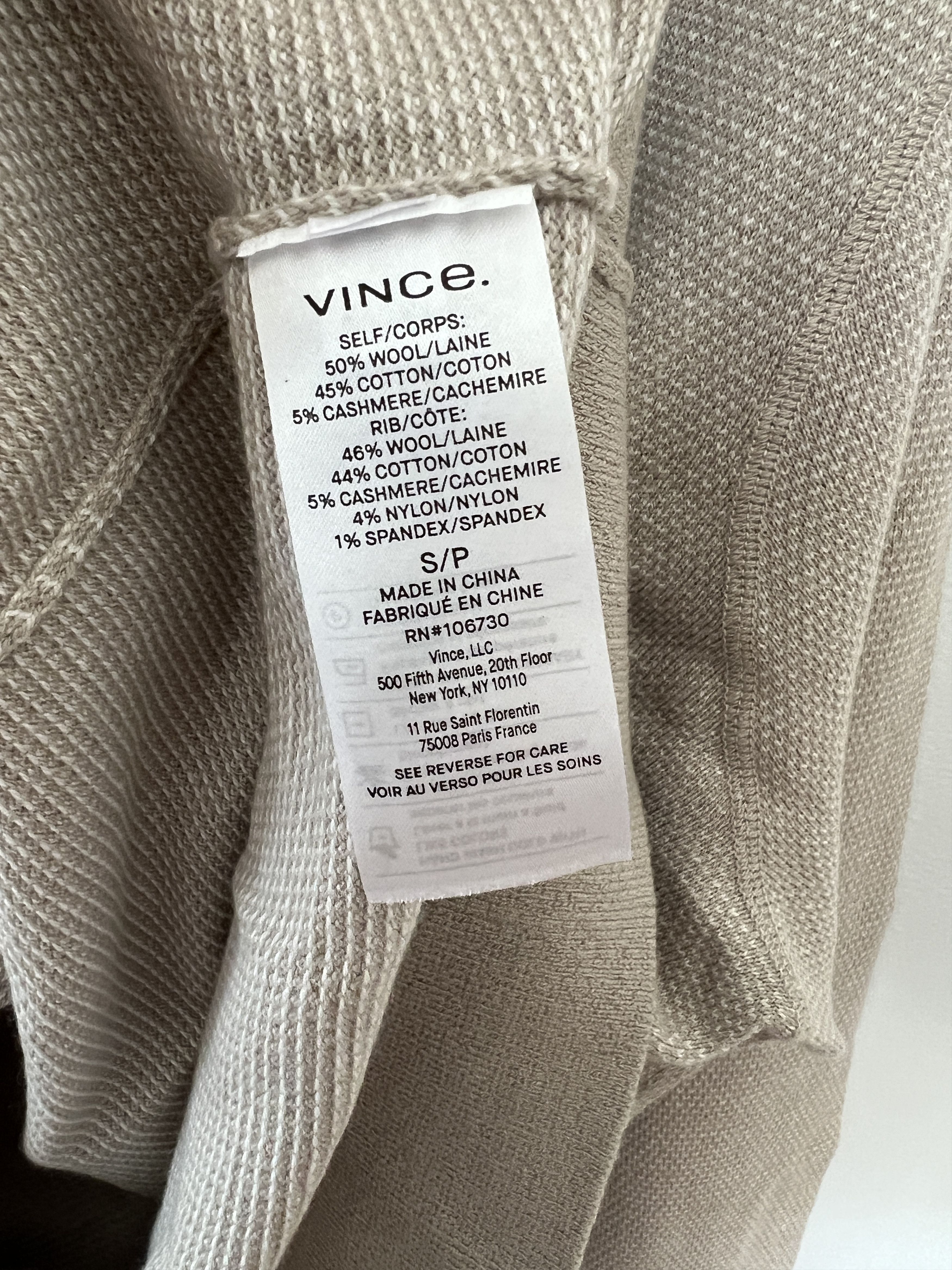 Vince Vince Men’s Birdseye Johnny Collar Polo NWT Size US S / EU 44-46 / 1 - 5 Thumbnail
