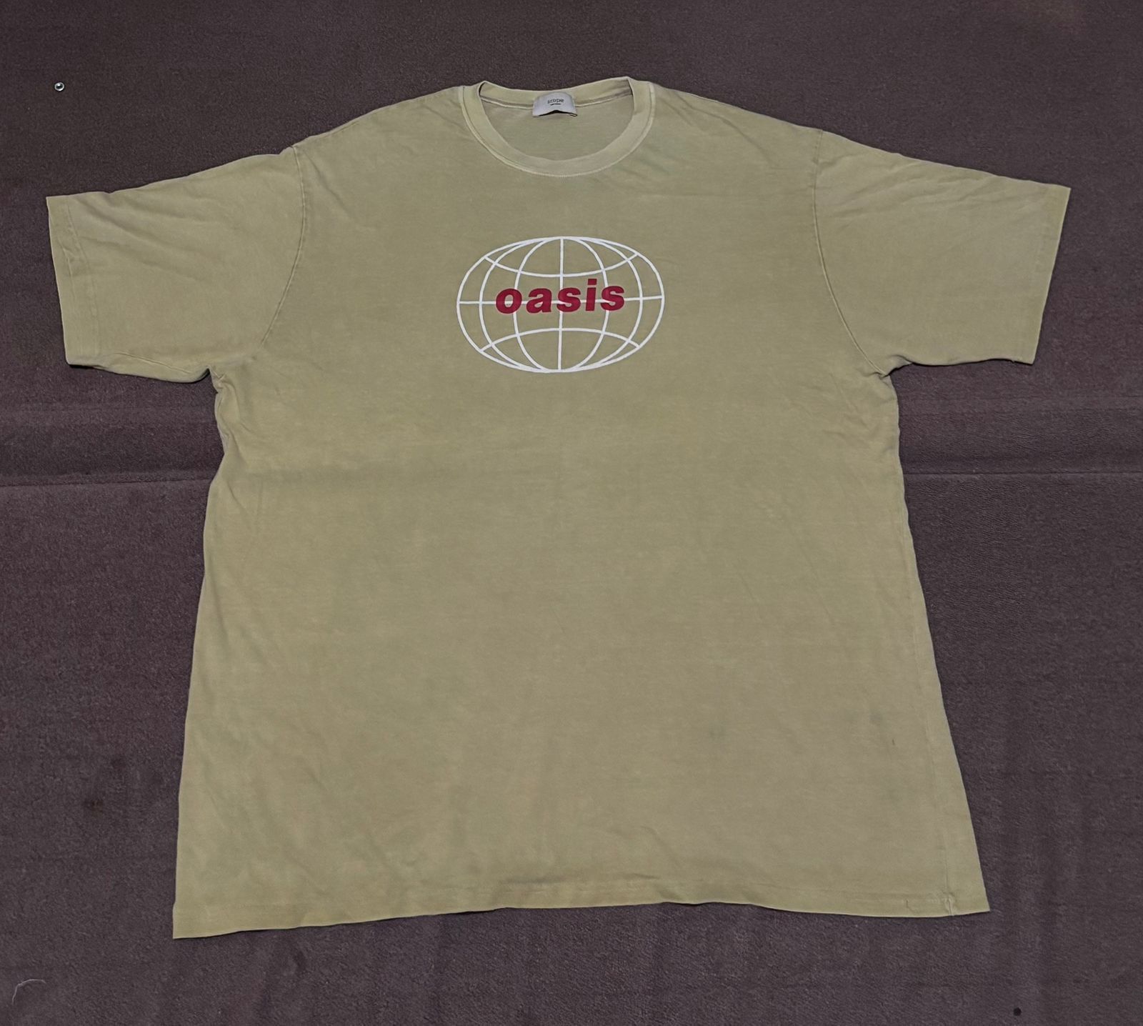 Band Tees Vtg Oasis Tour 1998 Shirt,Radiohead,Blur Size US XL / EU 56 / 4 - 1 Thumbnail