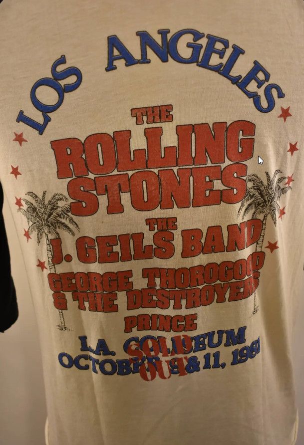 The Rolling Stones Vintage The Rolling Stones Baseball Shirt Size US M / EU 48-50 / 2 - 4 Thumbnail