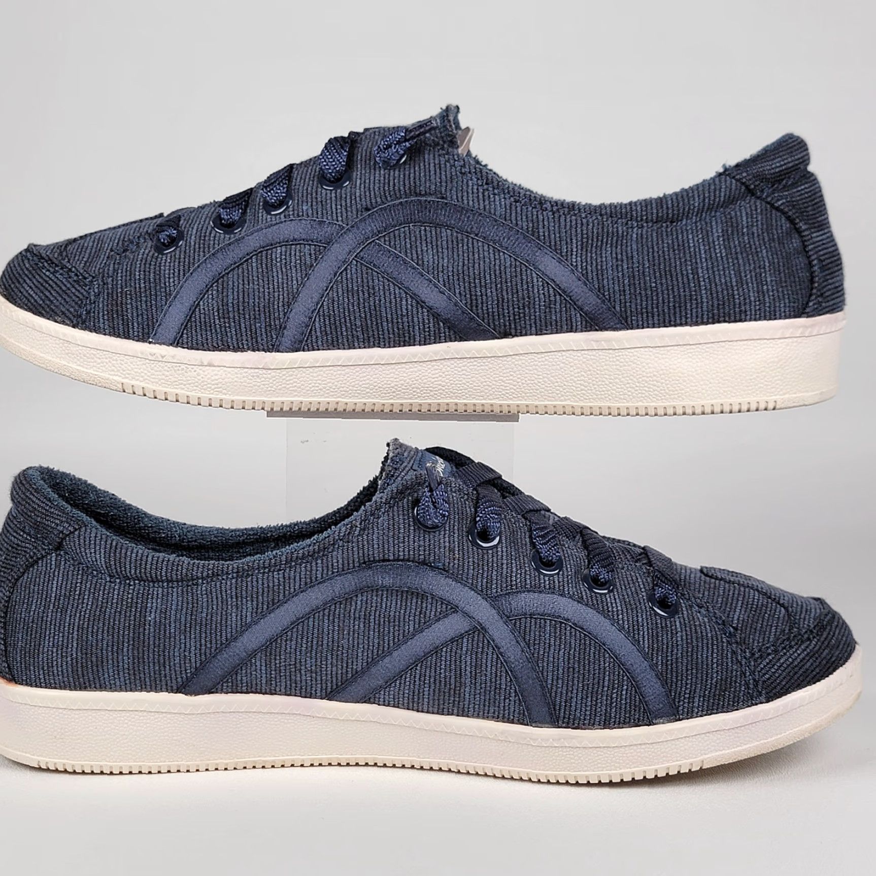 SKECHERS Skechers GO WALK 3 Sneaker Womens US Size 10 Navy Blue Air Cooled Memory Foam Breathable Lightweight Cushioned Rubber Outsole Size US 9 / IT 39 - 4 Thumbnail