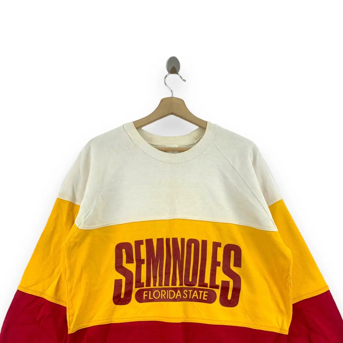 Vintage Vintage 90’ SEMINOLES FLORIDA STATE Football Sweatshirt Size US L / EU 52-54 / 3 - 2 Thumbnail