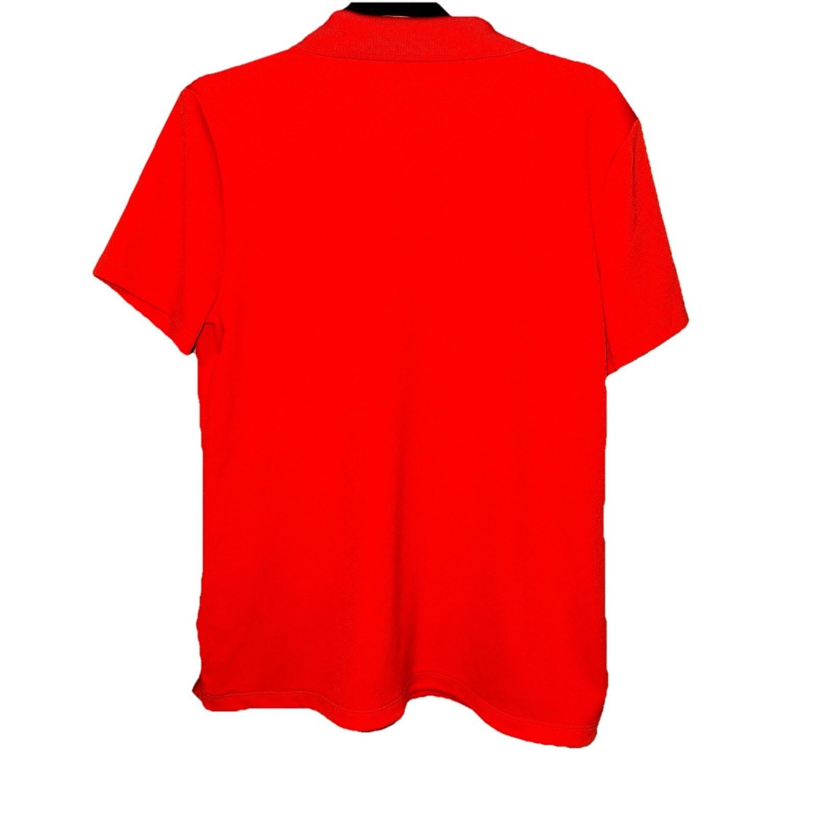 Lands' End Lands’ End Girls Orange Polo Size Medium 10-12 Size M / US 6-8 / IT 42-44 - 2 Thumbnail